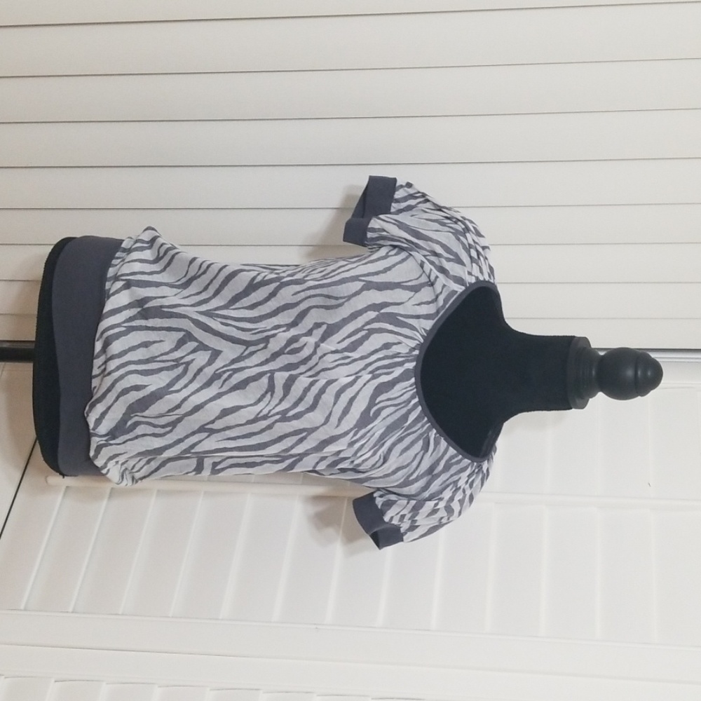 Allen Allen tiger print blouse